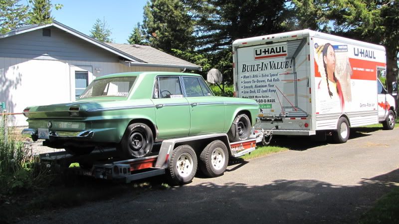 Pickup dimensions for UHaul trailer?